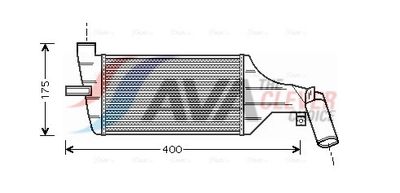 INTERCOOLER COMPRESOR AVA Clever Choice OLA4325