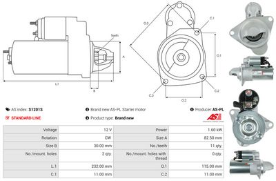 STARTER AS-PL S1201S 4