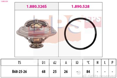 Termostat, środek chłodzący EPS 1.880.326