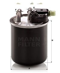 Топливный фильтр MANN-FILTER WK 820/14 для MERCEDES-BENZ GLS