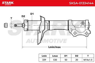 амортисьор STARK SKSA-01334144