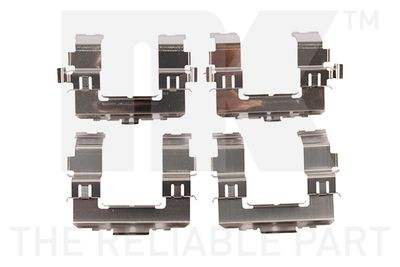 Комплектующие, колодки дискового тормоза NK 7944986 для SUBARU LEGACY