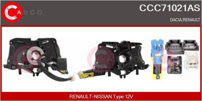 Vinutá pružina, airbag CASCO CCC71021AS