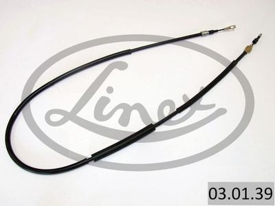 Тросик, cтояночный тормоз LINEX 03.01.39 для AUDI A8