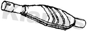 KLARIUS 312056 Каталізатор для IVECO (Ивеко)
