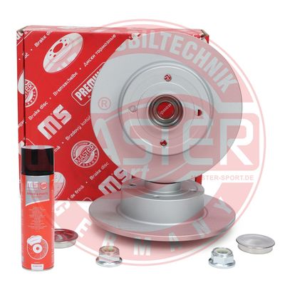 Tarcza hamulcowa MASTER-SPORT GERMANY 2401080114BPR-SET-MSP