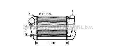Интеркулер AVA QUALITY COOLING AI4250 для AUDI A4