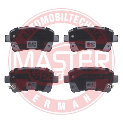 Комплект тормозных колодок, дисковый тормоз MASTER-SPORT GERMANY 13046057742N-SET-MS для SUZUKI LIANA