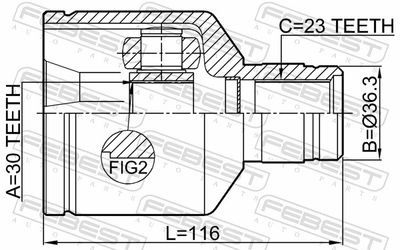 SET ARTICULATIE PLANETARA FEBEST 0211G15RAMTRH 1