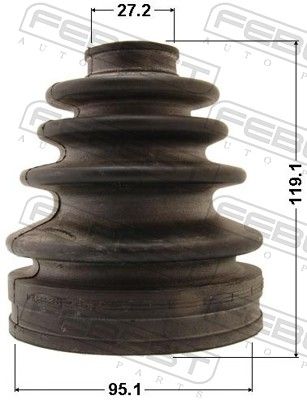 Bellow, drive shaft 0115-2UZFE