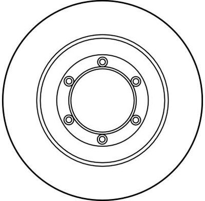 BREMSSCHEIBE TRW DF2795 1