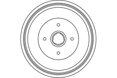 BREMSTROMMEL TRW DB4289 1