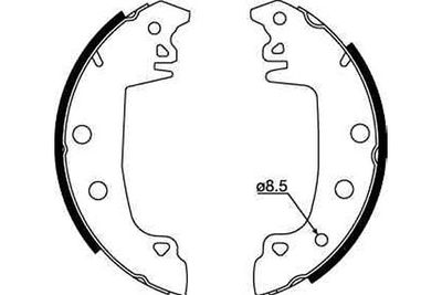 SET SABOTI FRANA TRW GS8317 2