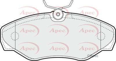 Brake Pad Set APEC PAD1240