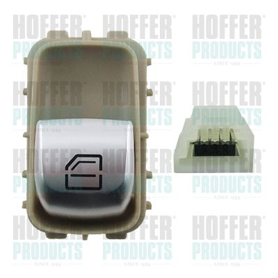 Выключатель, стеклолодъемник HOFFER 2106380 для MERCEDES-BENZ V-CLASS