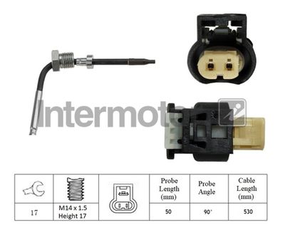 czujnik, temperatura spalin INTERMOTOR 27428