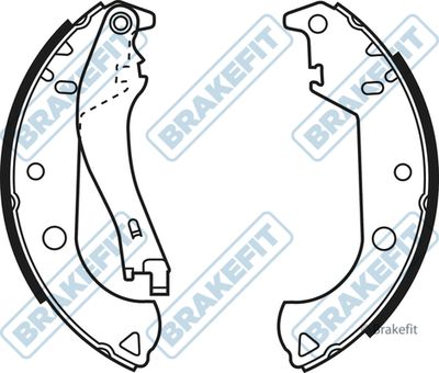 APEC Brake Shoe Set BSH1112