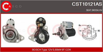 STARTER CASCO CST10121AS