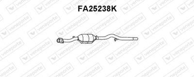 Катализатор VENEPORTE FA25238K для FIAT UNO
