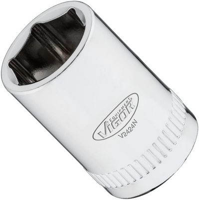 Vigor V2424N Nástrčná hlavice šestihranná 12mm 1/4"
