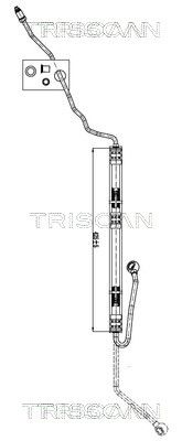 Wąż hydrauliczny, system kierowania TRISCAN 851629001