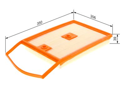 FILTRU AER BOSCH F026400543 4