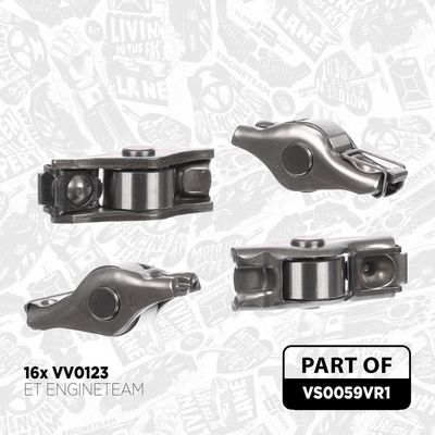 Sada ventilů, sací/výfukový ventil ET ENGINETEAM VS0059VR1