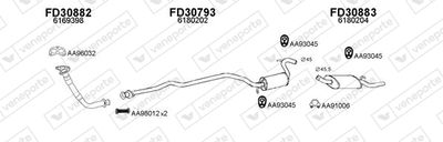 ABGASANLAGE VENEPORTE 300296