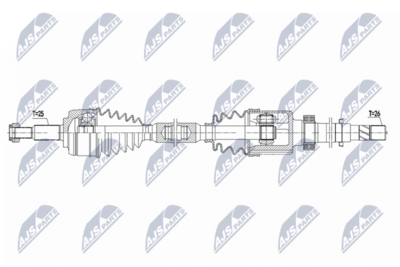 Wał napędowy NTY NPW-RE-225