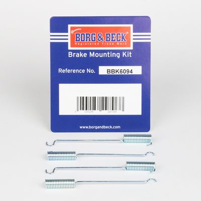 Zestaw dodatków, szczęki hamulcowe BORG & BECK BBK6094