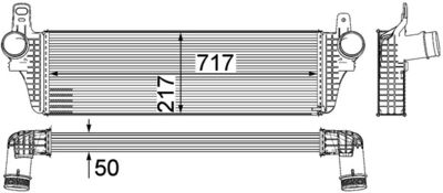 INTERCOOLER COMPRESOR MAHLE CI242000P 1
