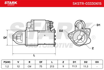стартер STARK SKSTR-03330615