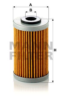MANN-FILTER MH 5001 Масляний фільтр для KTM (Kтм)