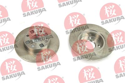 SAKURA 604-30-3571 Тормозные диски SAKURA 