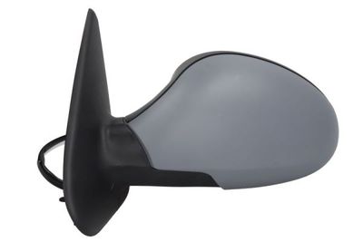 Zijspiegel Links (elektrisch, asferisch, met verwarming, under-coated) past: SEAT LEON 1M, TOLEDO II 1M 10.98-06.06