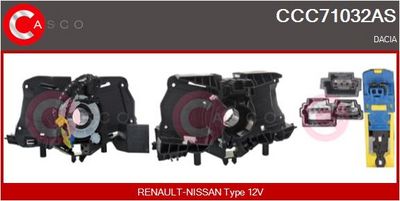 Vinutá pružina, airbag CASCO CCC71032AS