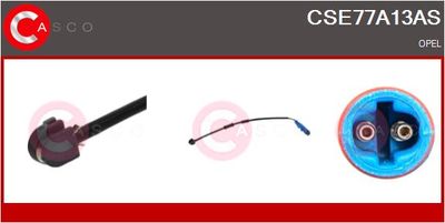 SENZOR DE AVERTIZARE UZURA PLACUTE DE FRANA