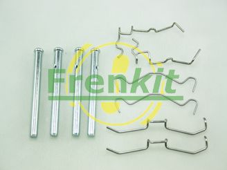 Комплектующие, колодки дискового тормоза FRENKIT 901650 для DAIHATSU CUORE