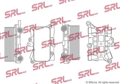 Oil cooler, automatic transmission