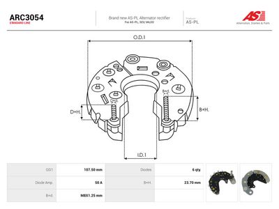 Likeretter, dynamo AS-PL ARC3054