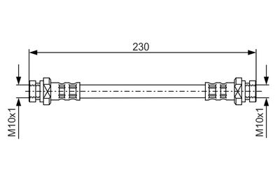 BOSCH Bremsschlauch
