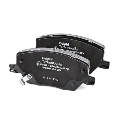 BREMSBELAGSATZ SCHEIBENBREMSE DELPHI LP318419B1 5