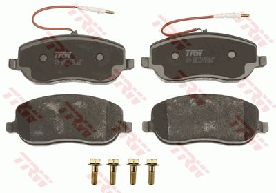 Комплект тормозных колодок, дисковый тормоз TRW GDB1503 для PEUGEOT 807
