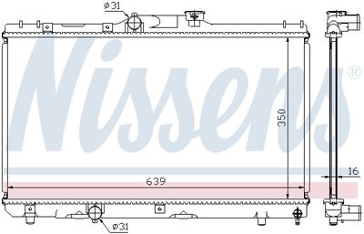 RADIATOR RACIRE MOTOR NISSENS 64786A 4