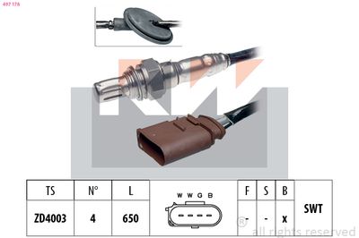 Lambda sonda KW 497 178