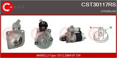 STARTER CASCO CST30117RS