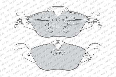 SET PLACUTE FRANA FRANA DISC FERODO FDB1293 1