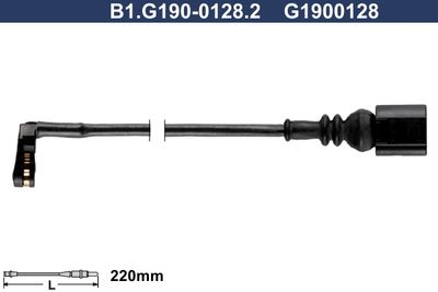 Сигнализатор, износ тормозных колодок GALFER B1.G190-0128.2 для VW CRAFTER