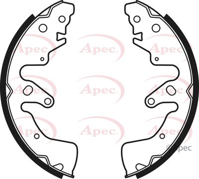 Brake Shoe Set APEC SHU765