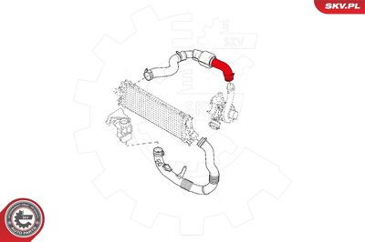 Charge Air Hose 24SKV816